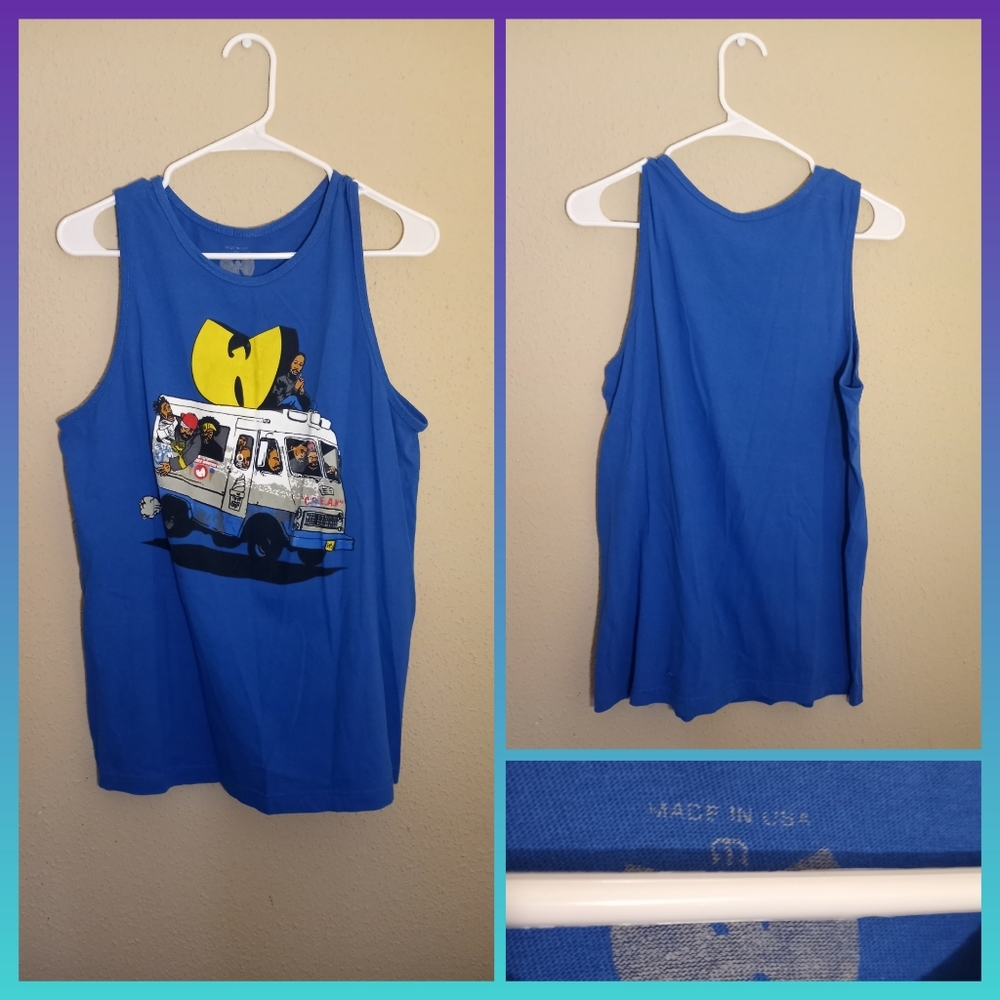 Exclusive Wu Tang Clan Cream Tank Top
